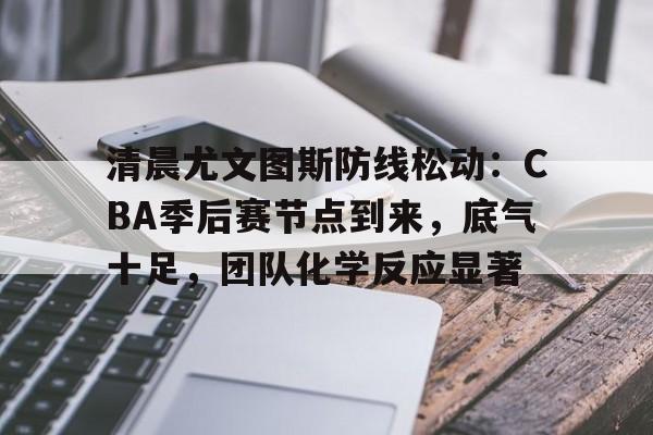 爱游戏入口-清晨尤文图斯防线松动：CBA季后赛节点到来，底气十足，团队化学反应显著(前尤文图斯中场尤戈维奇在接受采访时)